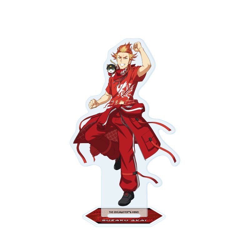 アクリルスタンド アイドルマスター SideM 16 紅井朱雀 サイバーパンクVer.(描き下ろしイラスト) (Acrylic Stand "The Idolmaster SideM" 16 Akai Suzaku Cyberpunk Ver. (Original Illustration))