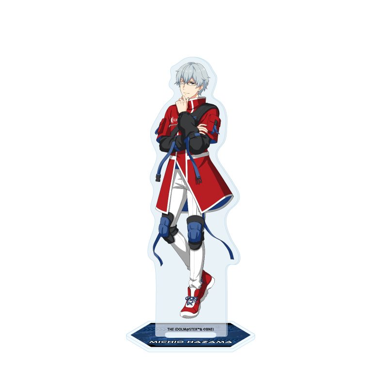 アクリルスタンド アイドルマスター SideM 18 硲道夫 サイバーパンクVer.(描き下ろしイラスト) (Acrylic Stand "The Idolmaster SideM" 18 Hazama Michio Cyberpunk Ver. (Original Illustration))