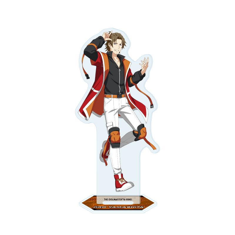 アクリルスタンド アイドルマスター SideM 20 山下次郎 サイバーパンクVer.(描き下ろしイラスト) (Acrylic Stand "The Idolmaster SideM" 20 Yamashita Jiro Cyberpunk Ver. (Original Illustration))