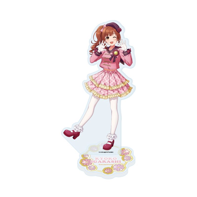 アクリルスタンド アイドルマスター シンデレラガールズ 31 五十嵐響子 制服アイドル衣装風(描き下ろしイラスト) (Acrylic Stand "The Idolmaster Cinderella Girls" 31 Igarashi Kyoko School Uniform Idol Costume Style (Original Illustration))