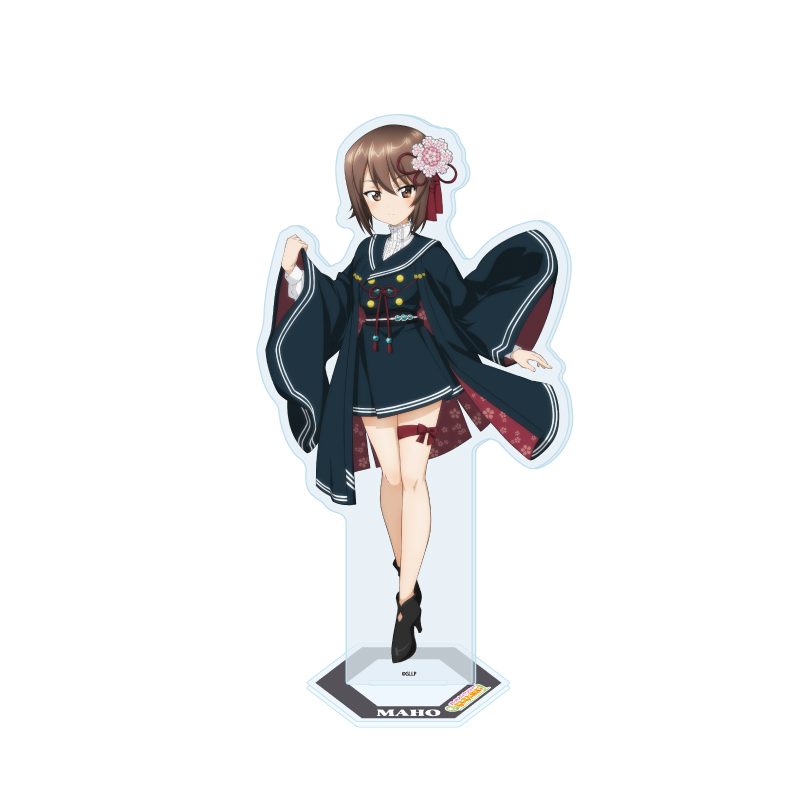 アクリルスタンド ガールズ&パンツァー もっとらぶらぶ作戦です! 32 西住まほ 制服アレンジVer.(描き下ろしイラスト) (Acrylic Stand "GIRLS und PANZER: Motto Love Love Sakusen Desu!" 32 Nishizumi Maho School Uniform Arranged Ver. (Original Illustration))