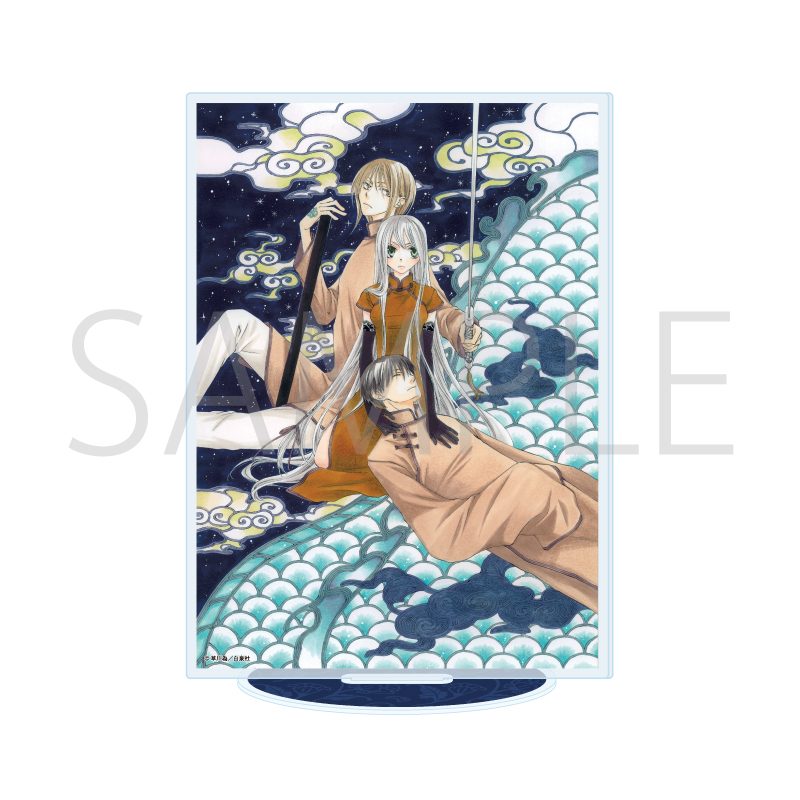 アクリルスタンド 草川為先生作品 03 龍の花わずらい (Acrylic Stand Nari Kusakawa Work 03 "Two Flowers for the Dragon")