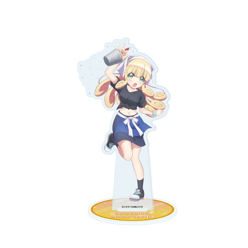 アクリルスタンド 邪神ちゃんドロップキック 34 ぽぽろん ご当地Ver.(描き下ろしイラスト) (Acrylic Stand "Dropkick on My Devil!" 34 Poporon Local Ver. (Original Illustration))