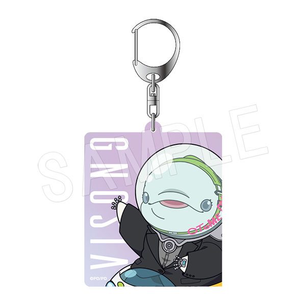 グノーシア オーロラアクリルキーホルダー 黒スーツVer. オトメ ("GNOSIA" Aurora Acrylic Key Chain Black Suit Ver. Otome)