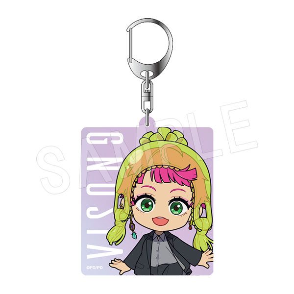 グノーシア オーロラアクリルキーホルダー 黒スーツVer. コメット ("GNOSIA" Aurora Acrylic Key Chain Black Suit Ver. Comet)