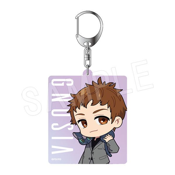 グノーシア オーロラアクリルキーホルダー 黒スーツVer. シピ ("GNOSIA" Aurora Acrylic Key Chain Black Suit Ver. Chipie)