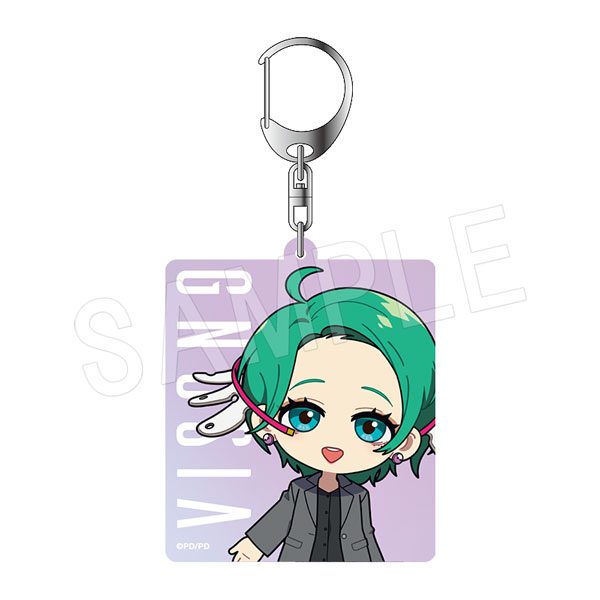 グノーシア オーロラアクリルキーホルダー 黒スーツVer. ステラ ("GNOSIA" Aurora Acrylic Key Chain Black Suit Ver. Stella)