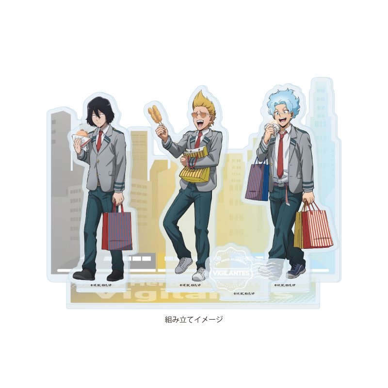 プレミアムアクリルジオラマプレート ヴィジランテ -僕のヒーローアカデミア ILLEGALS- 03 大阪観光Ver.B(描き下ろし) (Premium Acrylic Diorama Plate "My Hero Academia: Vigilantes" 03 Osaka Sightseeing Ver. B (Original Illustration))