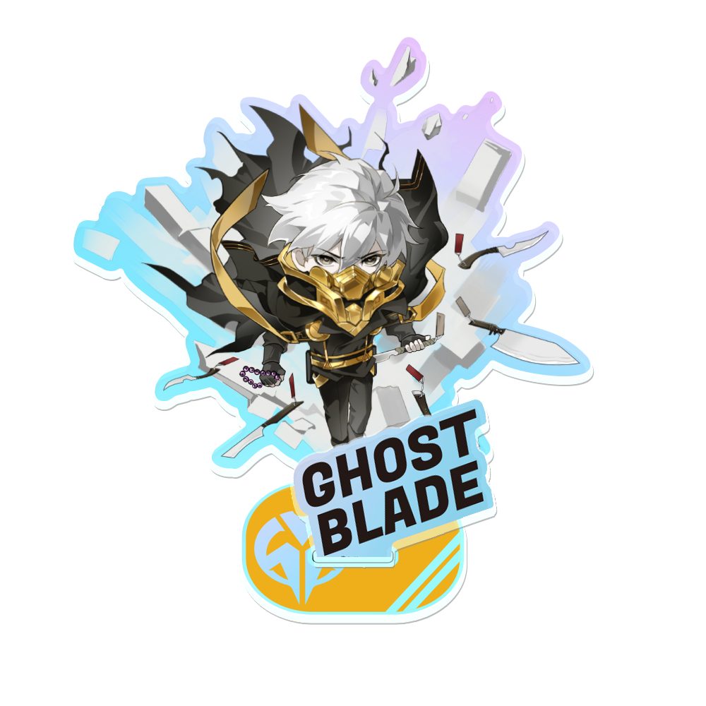 TO BE HERO X オーロラアクリルキャラスタンド 黙殺 ("To Be Hero X" Aurora Acrylic Chara Stand Ghostblade)