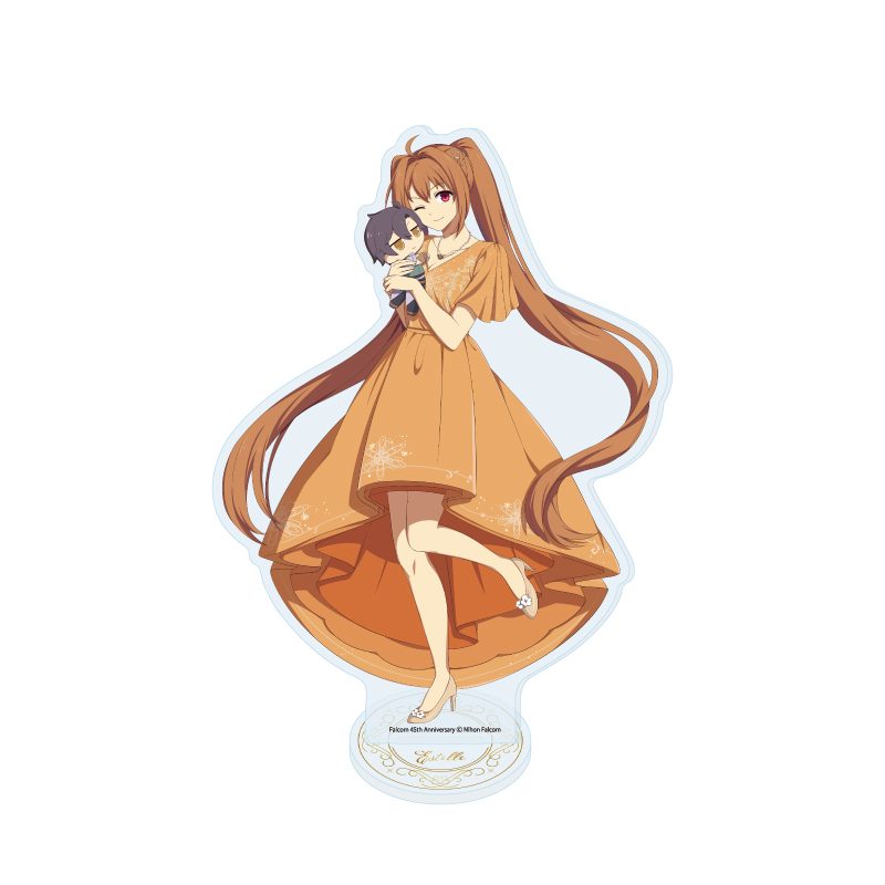 アクリルスタンド ファルコム45周年 01 エステル・ブライト 描き起こしイラスト (Acrylic Stand Falcom 45th Anniversary 01 Estelle Bright Original Illustration)