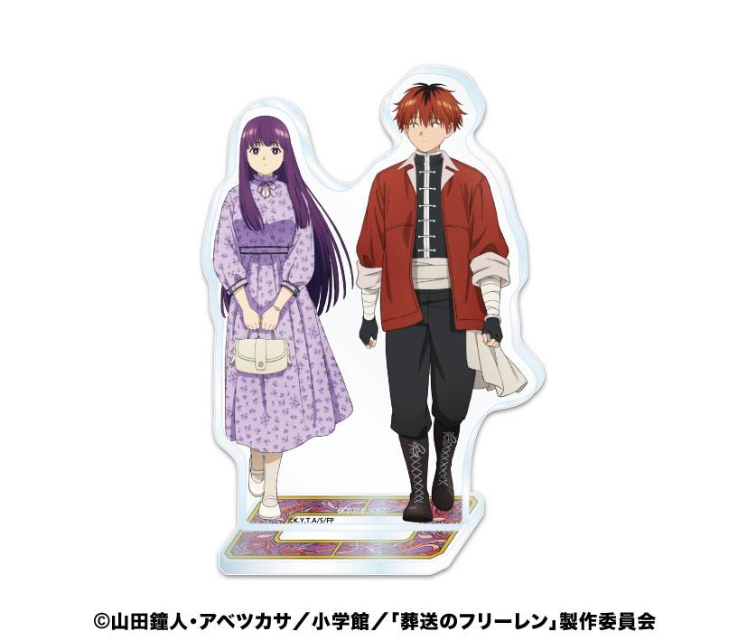葬送のフリーレン アクリルスタンド3 4 フェルン&シュタルク ("Frieren: Beyond Journey's End" Acrylic Stand 3 4 Fern & Stark)