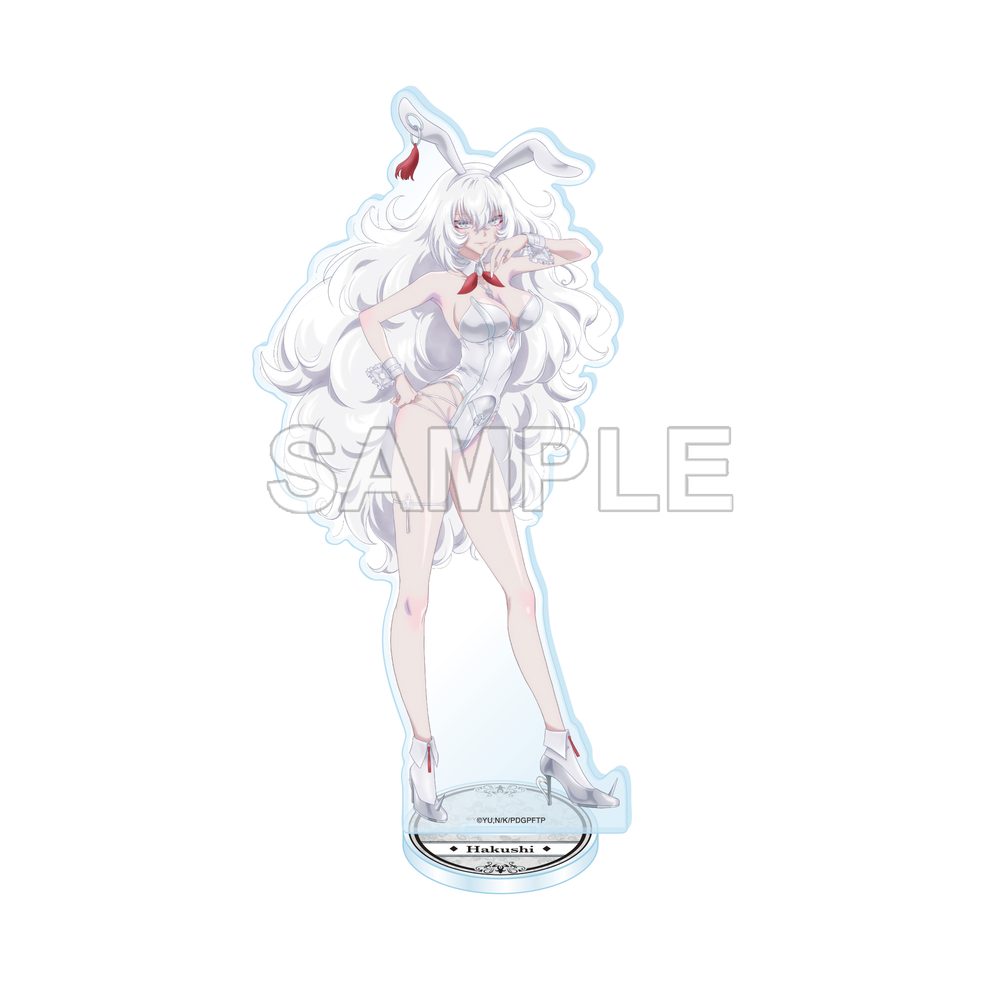 死亡遊戯で飯を食う。 アクリルスタンドフィギュア CANDLE WOODS Ver. 白士 ("Playing Death Games to Put Food on the Table" Acrylic Stand Figure Candle Woods Ver. Hakushi)