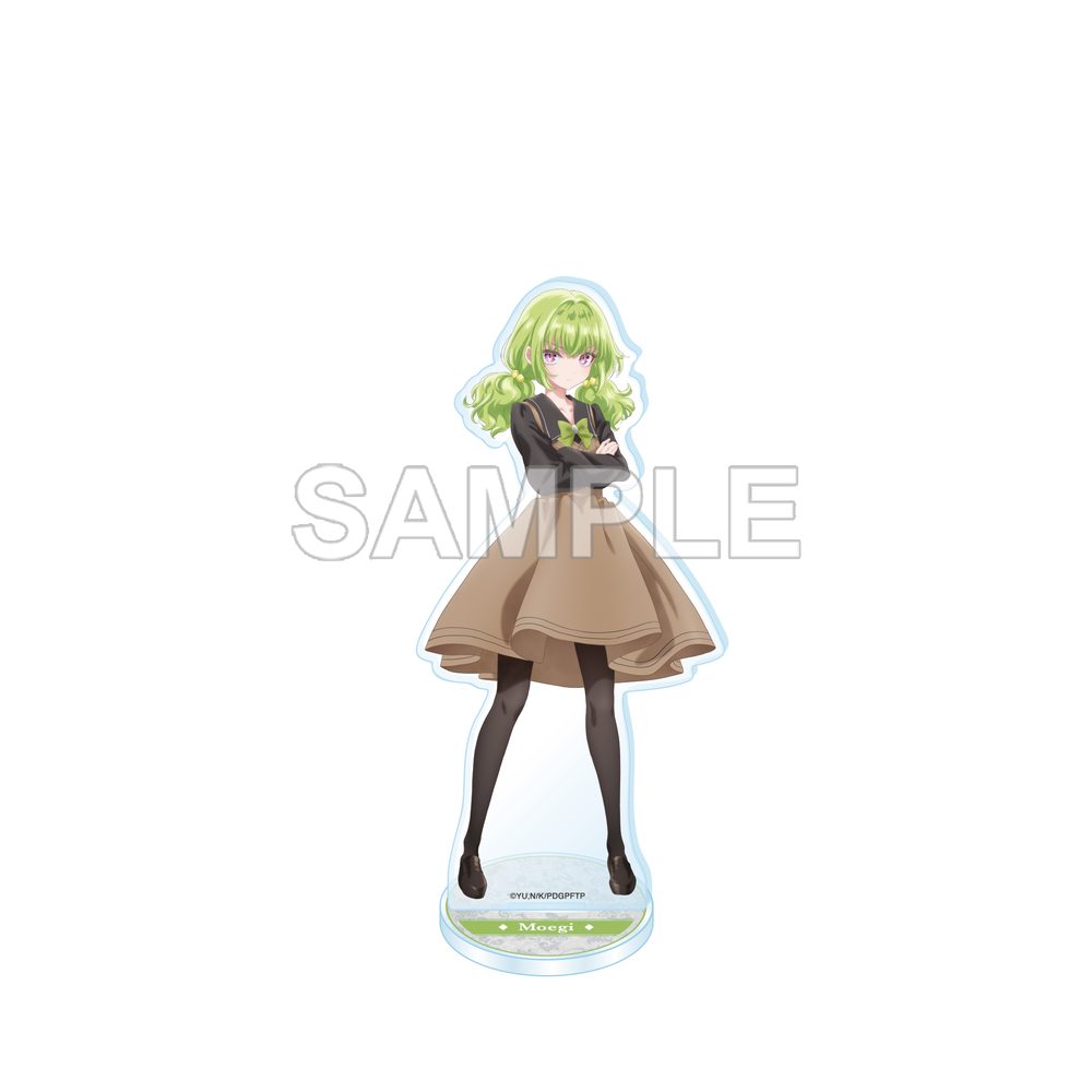 死亡遊戯で飯を食う。 アクリルスタンドフィギュア CANDLE WOODS Ver. 萌黄 ("Playing Death Games to Put Food on the Table" Acrylic Stand Figure Candle Woods Ver. Moegi)
