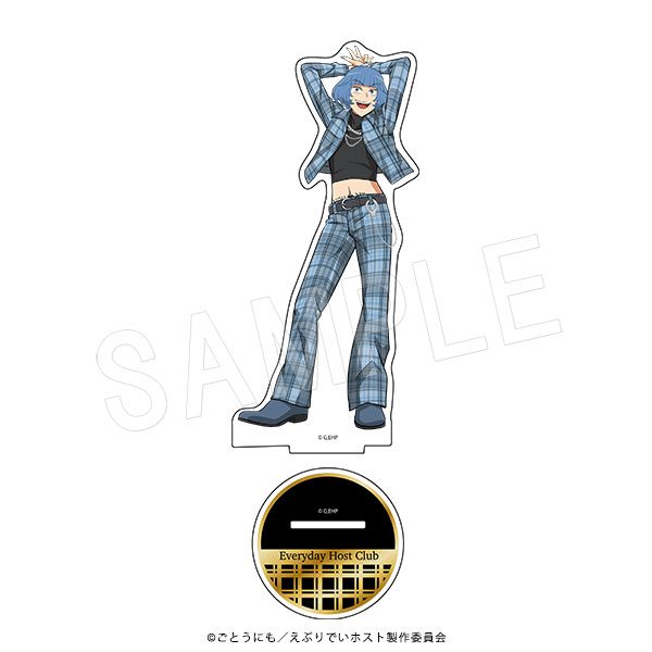 えぶりでいホスト アクリルフィギュアスタンド チェックVer. ミオ ("Everyday Host" Acrylic Figure Stand Plaid Ver. Mio)