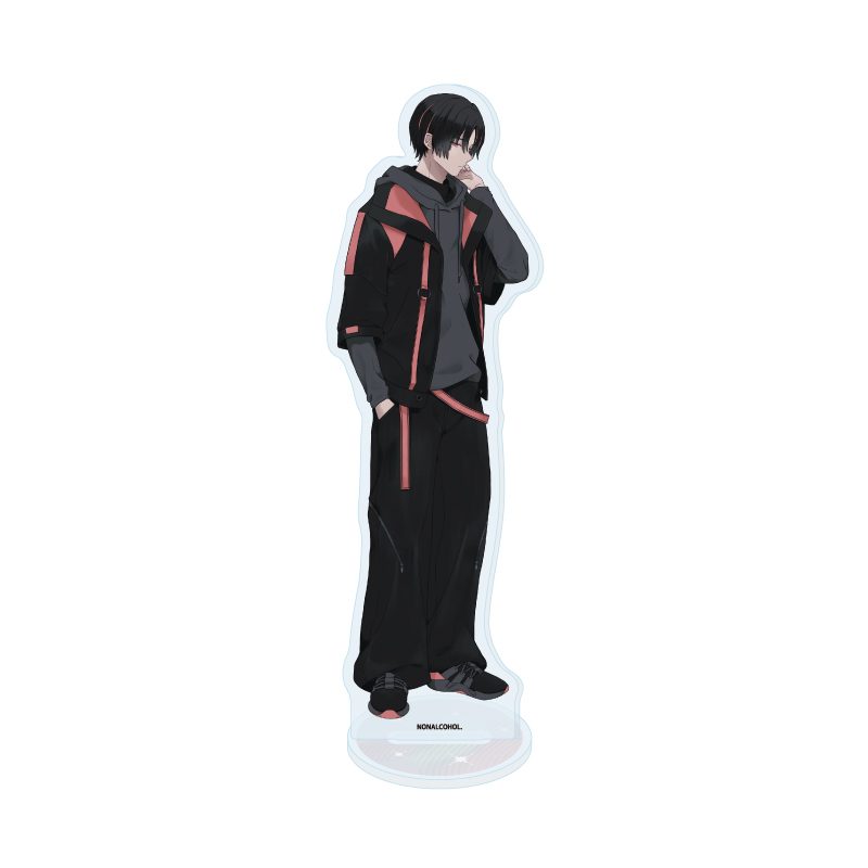 アクリルスタンド 泥舟と罪人 03 音無恭平 Y2KストリートVer. (描き下ろしイラスト) (Acrylic Stand "Dorobune to Zainin" 03 Otonasi Kyouhei Y2K Street Ver. (Original Illustration))