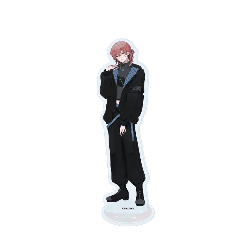 アクリルスタンド 泥舟と罪人 04 橋波夕陽 Y2KストリートVer. (描き下ろしイラスト) (Acrylic Stand "Dorobune to Zainin" 04 Hashiba Yuuhi Y2K Street Ver. (Original Illustration))