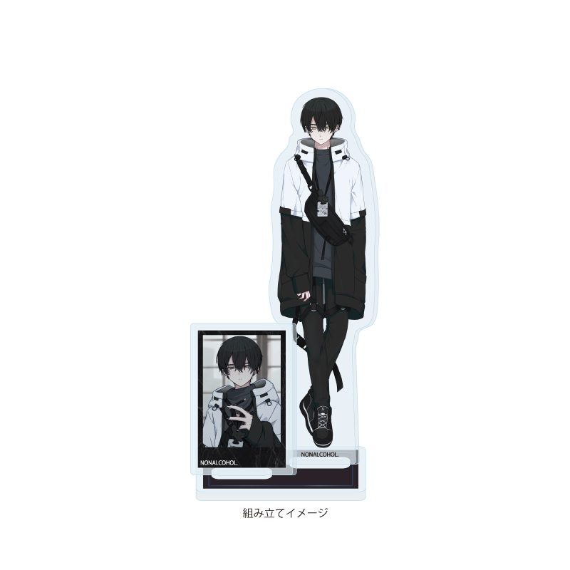 アクリルスタンドプレート 泥舟と罪人 02 高良真哉(公式イラスト) (Acrylic Stand Plate "Dorobune to Zainin" 02 Takara Shinya (Official Illustration))