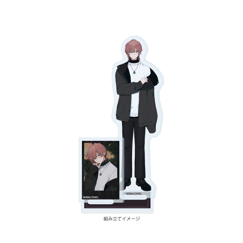 アクリルスタンドプレート 泥舟と罪人 04 橋波夕陽(公式イラスト) (Acrylic Stand Plate "Dorobune to Zainin" 04 Hashiba Yuuhi (Official Illustration))
