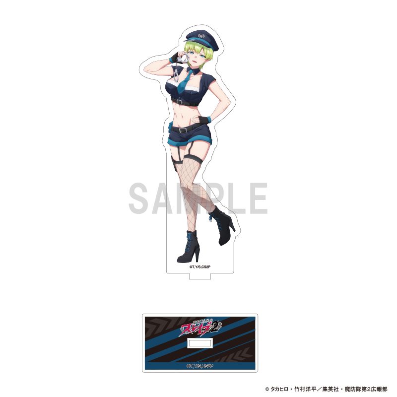 魔都精兵のスレイブ2 アクリルスタンド 出雲天花 警官Ver. ("Chained Soldier Season 2" Acrylic Stand Izumo Tenka Police Officer Ver.)