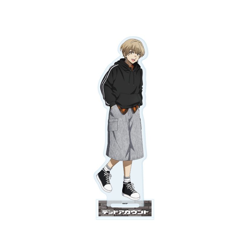 アクリルスタンド デッドアカウント 11 羽住蓮理 ストリートファッションVer.(描き下ろしイラスト) (Acrylic Stand "Dead Account" 11 Hasumi Renri Street Fashion Ver. (Original Illustration))