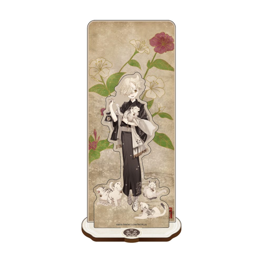 刀剣乱舞-ONLINE- 華こよみ絵巻 第五弾 木製スタンド 五虎退 ("Touken Ranbu -ONLINE-" Hanakoyomi Emaki Vol. 5 Wooden Stand Gokotai)