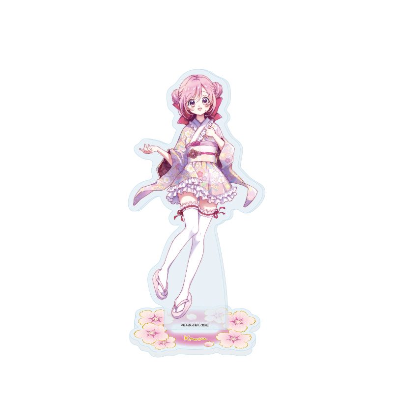 アクリルスタンド こみっくがーるず 01 萌田薫子(描き下ろしイラスト) (Acrylic Stand "Comic Girls" 01 Moeta Kaoruko (Original Illustration))