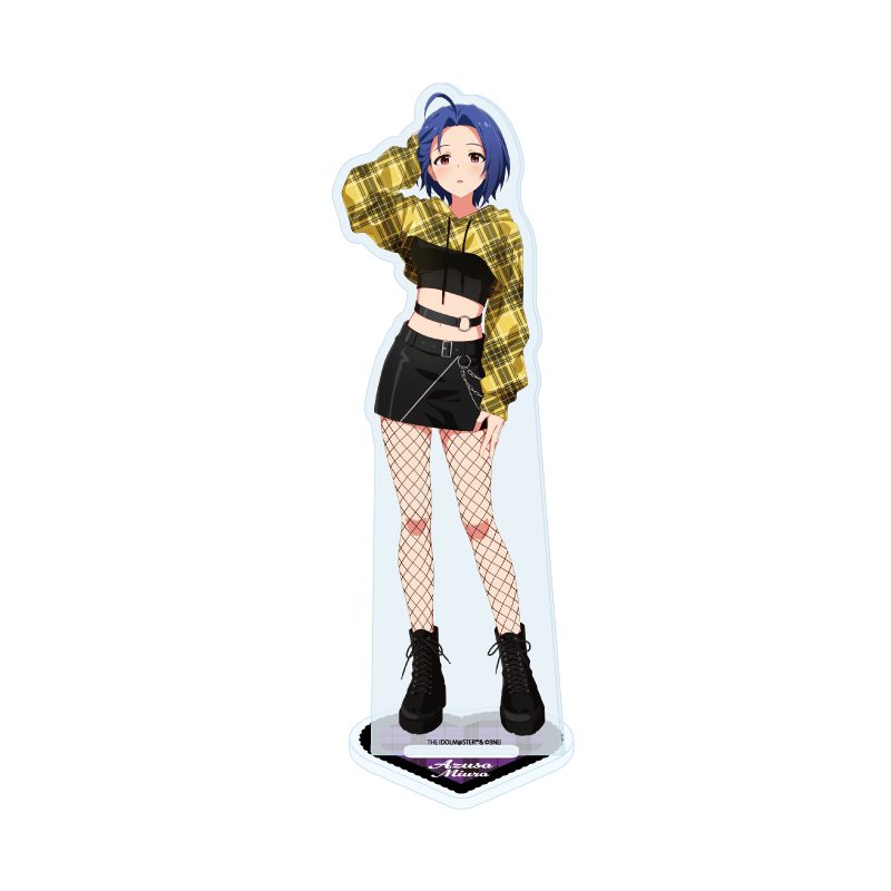 アクリルスタンド アイドルマスター ミリオンライブ! 27 三浦あずさ(描き下ろしイラスト) (Acrylic Stand "The Idolmaster Million Live!" 27 Miura Azusa (Original Illustration))