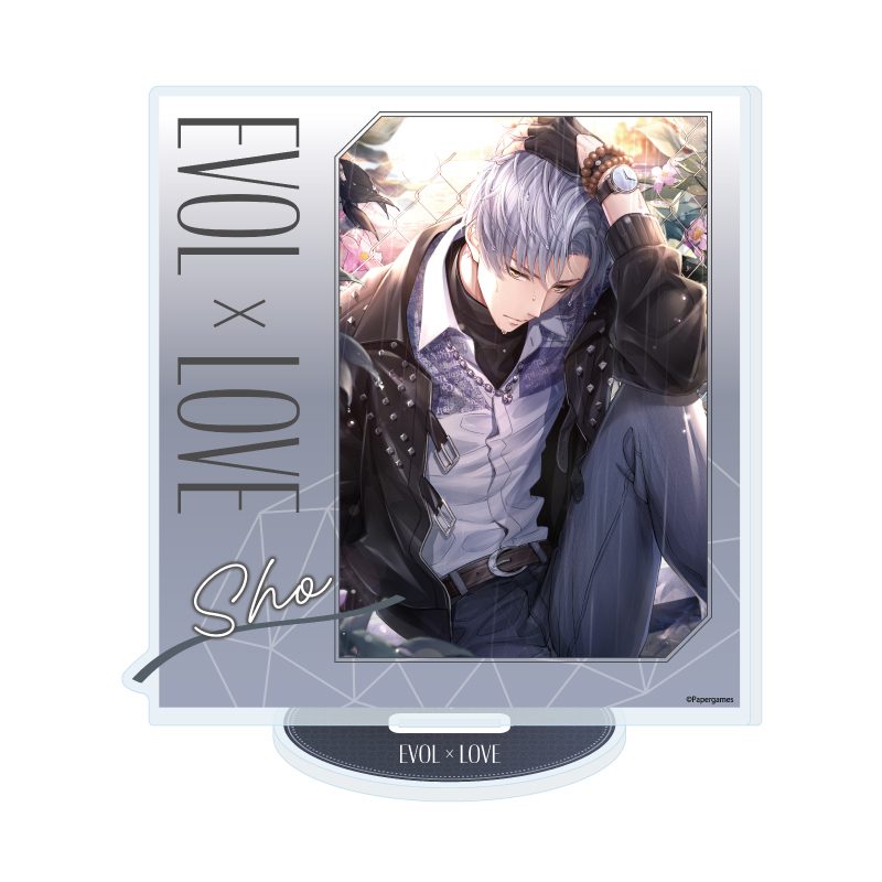 アクリルスタンド 恋とプロデューサー -EVOL×LOVE- 78 ショウ・棘ある花(公式イラスト) (Acrylic Stand "Mr Love: Queen's Choice" 78 Xiao Ling (Sho), Thorny Flower (Official Illustration))