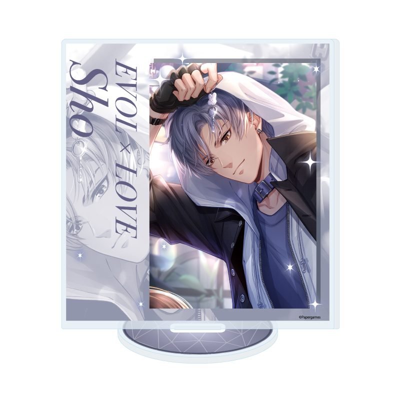 アクリルスタンド 恋とプロデューサー -EVOL×LOVE- 83 ショウ・襲撃(公式イラスト) (Acrylic Stand "Mr Love: Queen's Choice" 83 Xiao Ling (Sho), Raid (Official Illustration))