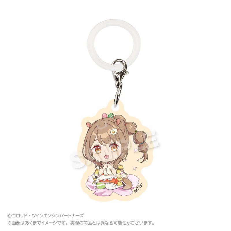 超かぐや姫! ミニキャラアクリルチャーム 諌山真実 ("Cosmic Princess Kaguya!" Mini Character Acrylic Charm Isayama Mami)