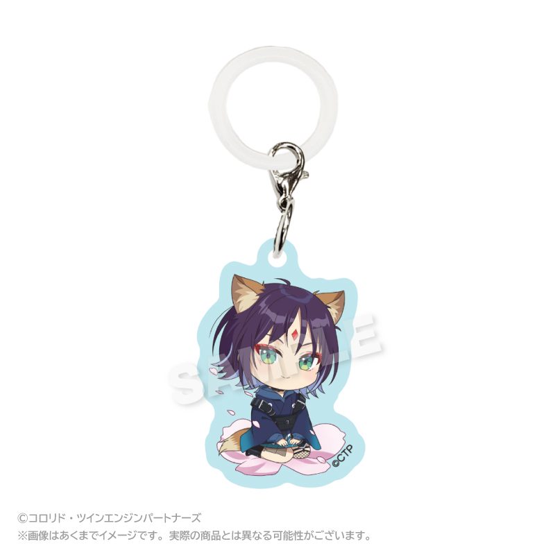 超かぐや姫! ミニキャラアクリルチャーム 酒寄彩葉 ("Cosmic Princess Kaguya!" Mini Character Acrylic Charm Sakayori Iroha)