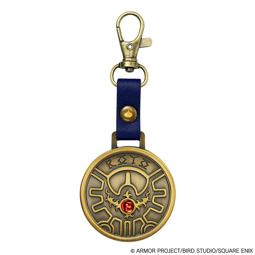 ドラゴンクエスト キーホルダー ロトのしるし ("Dragon Quest" Key Chain Mark of Erdrick)