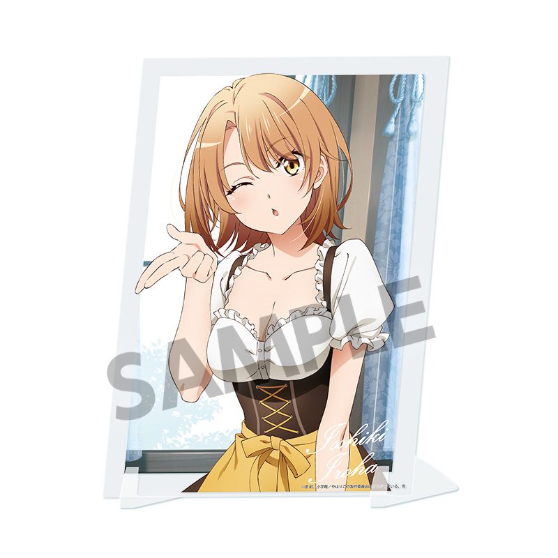 やはり俺の青春ラブコメはまちがっている。完 ビジュアルアクリルプレート 一色いろは ディアンドルVer. ("Yahari Ore no Seishun Love-come wa Machigatteiru. Kan" Visual Acrylic Plate Isshiki Iroha Dirndl Ver.)