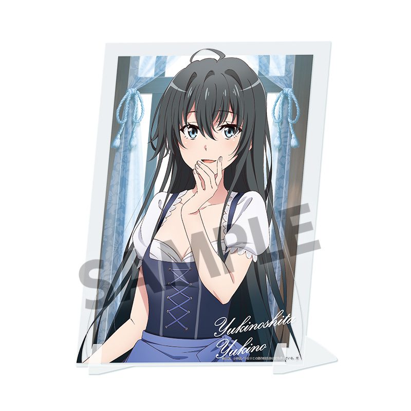 やはり俺の青春ラブコメはまちがっている。完 ビジュアルアクリルプレート 雪ノ下雪乃 ディアンドルVer. ("Yahari Ore no Seishun Love-come wa Machigatteiru. Kan" Visual Acrylic Plate Yukinoshita Yukino Dirndl Ver.)