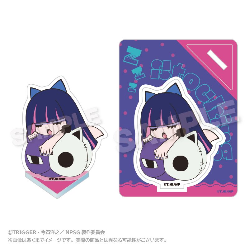 New PANTY & STOCKING with GARTERBELT ふわみんアクリルマスコット ストッキング ("New Panty & Stocking with Garterbelt" Fuwamin Acrylic Mascot Stocking)