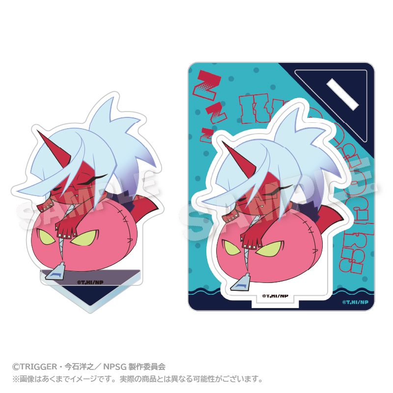 New PANTY & STOCKING with GARTERBELT ふわみんアクリルマスコット ニーソックス ("New Panty & Stocking with Garterbelt" Fuwamin Acrylic Mascot Kneesocks)