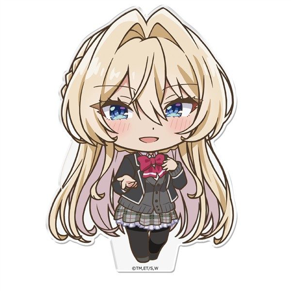 わたしが恋人になれるわけないじゃん、ムリムリ!(※ムリじゃなかった!?) ぷにこれ!アクリルフィギュア(スタンド付) 王塚真唯 ("There's No Freaking Way I'll be Your Lover! Unless..." Puni Colle! Acrylic Figure (with Stand) Ouduka Mai)