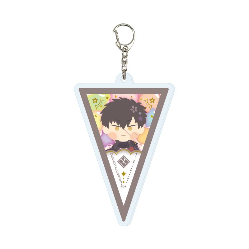 アクリルキーホルダー わんぱく!刀剣乱舞 100 どうだぬきまさくに (Acrylic Key Chain "Touken Ranbu -ONLINE-" Wanpaku! Touken Ranbu 100 Doudanuki Masakuni)