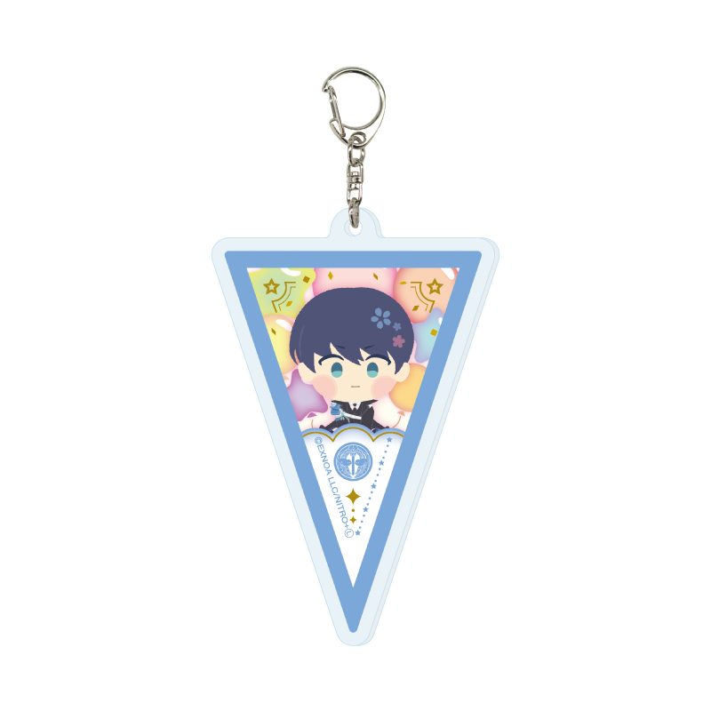 アクリルキーホルダー わんぱく!刀剣乱舞 109 けんしんかげみつ (Acrylic Key Chain "Touken Ranbu -ONLINE-" Wanpaku! Touken Ranbu 109 Kenshin Kagemitsu)