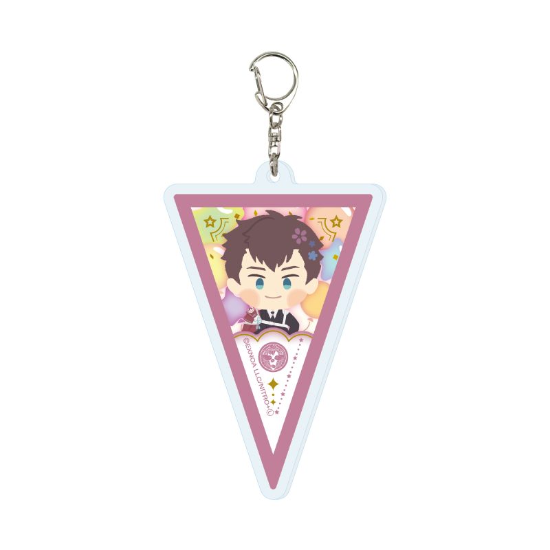 アクリルキーホルダー わんぱく!刀剣乱舞 110 あずきながみつ (Acrylic Key Chain "Touken Ranbu -ONLINE-" Wanpaku! Touken Ranbu 110 Azuki Nagamitsu)