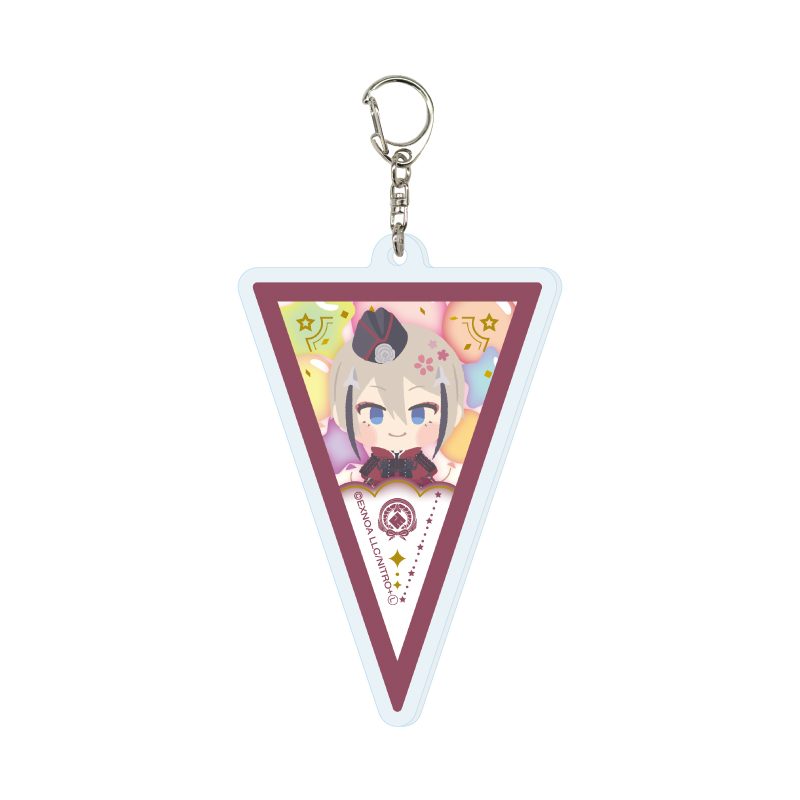 アクリルキーホルダー わんぱく!刀剣乱舞 111 ひゅうがまさむね (Acrylic Key Chain "Touken Ranbu -ONLINE-" Wanpaku! Touken Ranbu 111 Hyuuga Masamune)