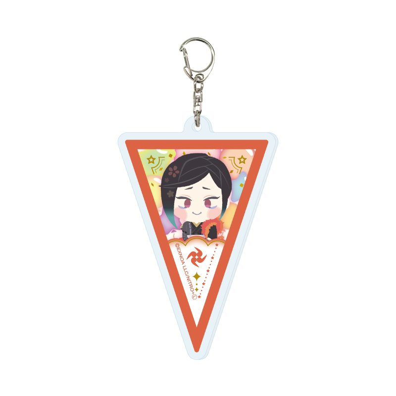 アクリルキーホルダー わんぱく!刀剣乱舞 112 しずかがたなぎなた (Acrylic Key Chain "Touken Ranbu -ONLINE-" Wanpaku! Touken Ranbu 112 Shizukagata Naginata)