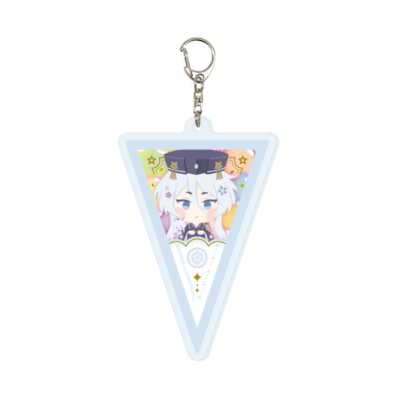 アクリルキーホルダー わんぱく!刀剣乱舞 118 はくさんよしみつ (Acrylic Key Chain "Touken Ranbu -ONLINE-" Wanpaku! Touken Ranbu 118 Hakusan Yoshimitsu)