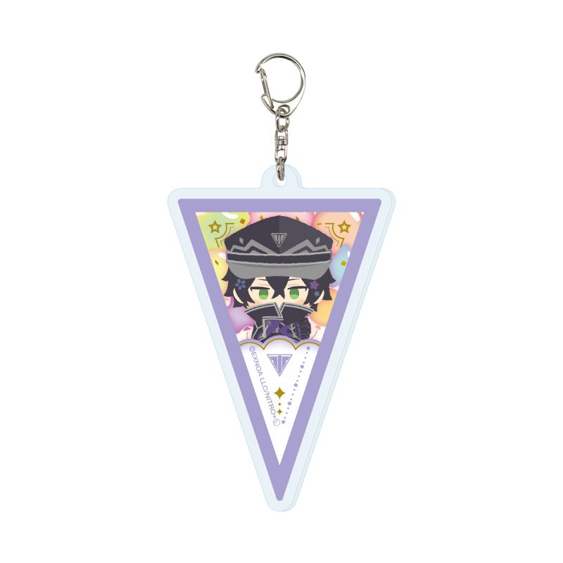 アクリルキーホルダー わんぱく!刀剣乱舞 123 すいしんしまさひで (Acrylic Key Chain "Touken Ranbu -ONLINE-" Wanpaku! Touken Ranbu 123 Suishinshi Masahide)