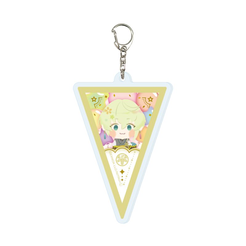 アクリルキーホルダー わんぱく!刀剣乱舞 131 たいこうさもんじ (Acrylic Key Chain "Touken Ranbu -ONLINE-" Wanpaku! Touken Ranbu 131 Taikou Samonji)