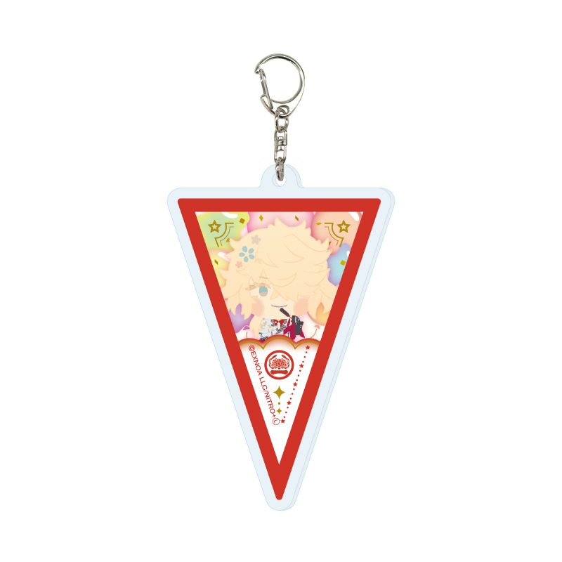 アクリルキーホルダー わんぱく!刀剣乱舞 135 いちもんじのりむね (Acrylic Key Chain "Touken Ranbu -ONLINE-" Wanpaku! Touken Ranbu 135 Ichimonji Norimune)