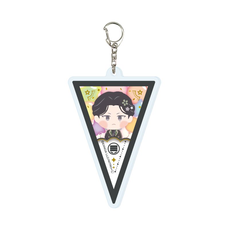 アクリルキーホルダー わんぱく!刀剣乱舞 140 いなばごう (Acrylic Key Chain "Touken Ranbu -ONLINE-" Wanpaku! Touken Ranbu 140 Inaba Gou)