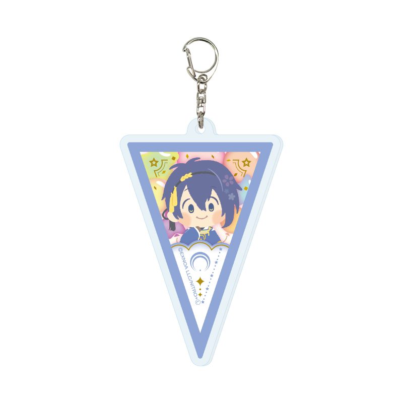 アクリルキーホルダー わんぱく!刀剣乱舞 41 みかづきむねちか (Acrylic Key Chain "Touken Ranbu -ONLINE-" Wanpaku! Touken Ranbu 41 Mikazuki Munechika)