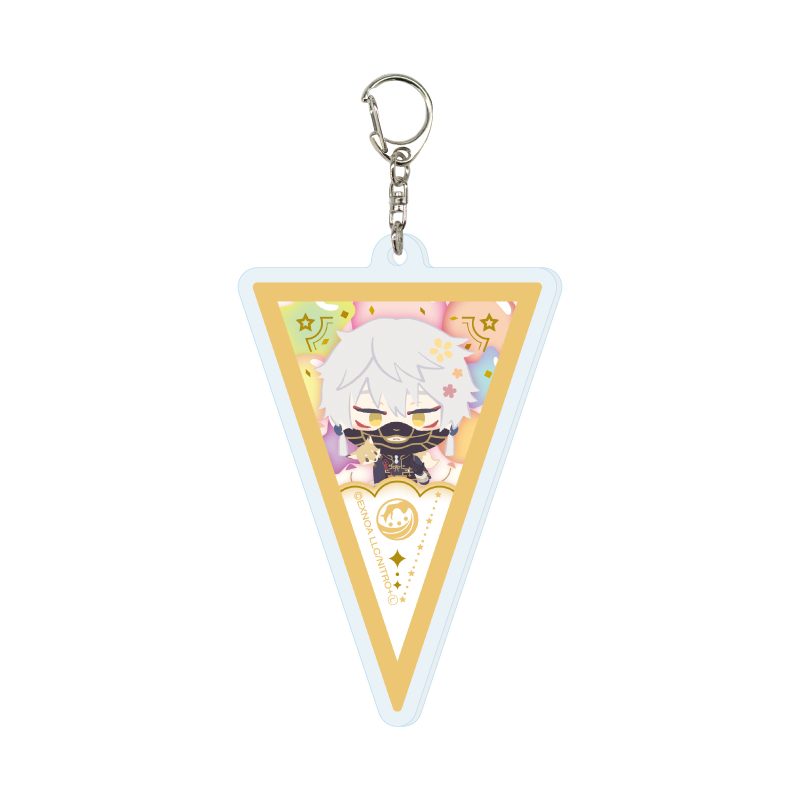 アクリルキーホルダー わんぱく!刀剣乱舞 51 なきぎつね (Acrylic Key Chain "Touken Ranbu -ONLINE-" Wanpaku! Touken Ranbu 51 Nakigitsune)