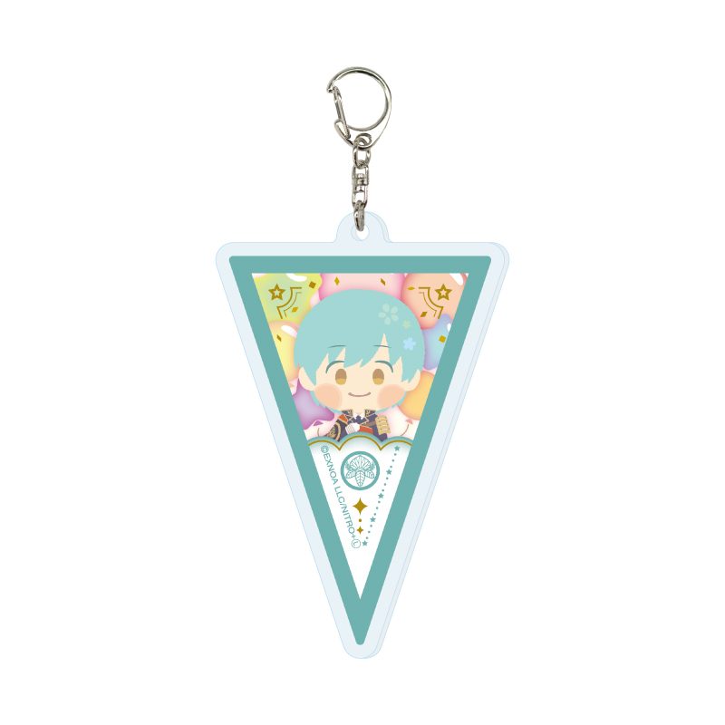 アクリルキーホルダー わんぱく!刀剣乱舞 52 いちごひとふり (Acrylic Key Chain "Touken Ranbu -ONLINE-" Wanpaku! Touken Ranbu 52 Ichigo Hitofuri)